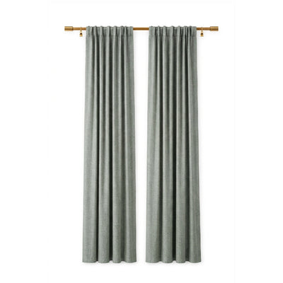 Dove Heavyweight Woven Curtain