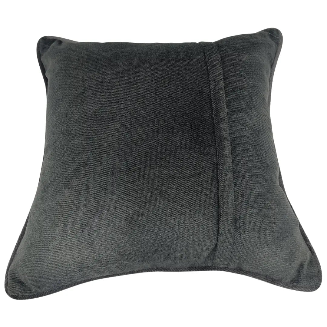 Deep Charcoal Pillow Covers (16x16, Set of 2) | ZIPCushions - view 3