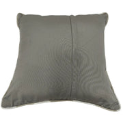 Modern Grey Contrast Pillow Covers (16x16, Set of 2) | ZIPCushions