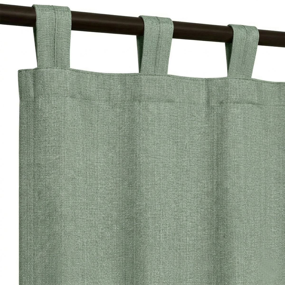 Gray Mist Heavyweight Woven Curtain - view 6