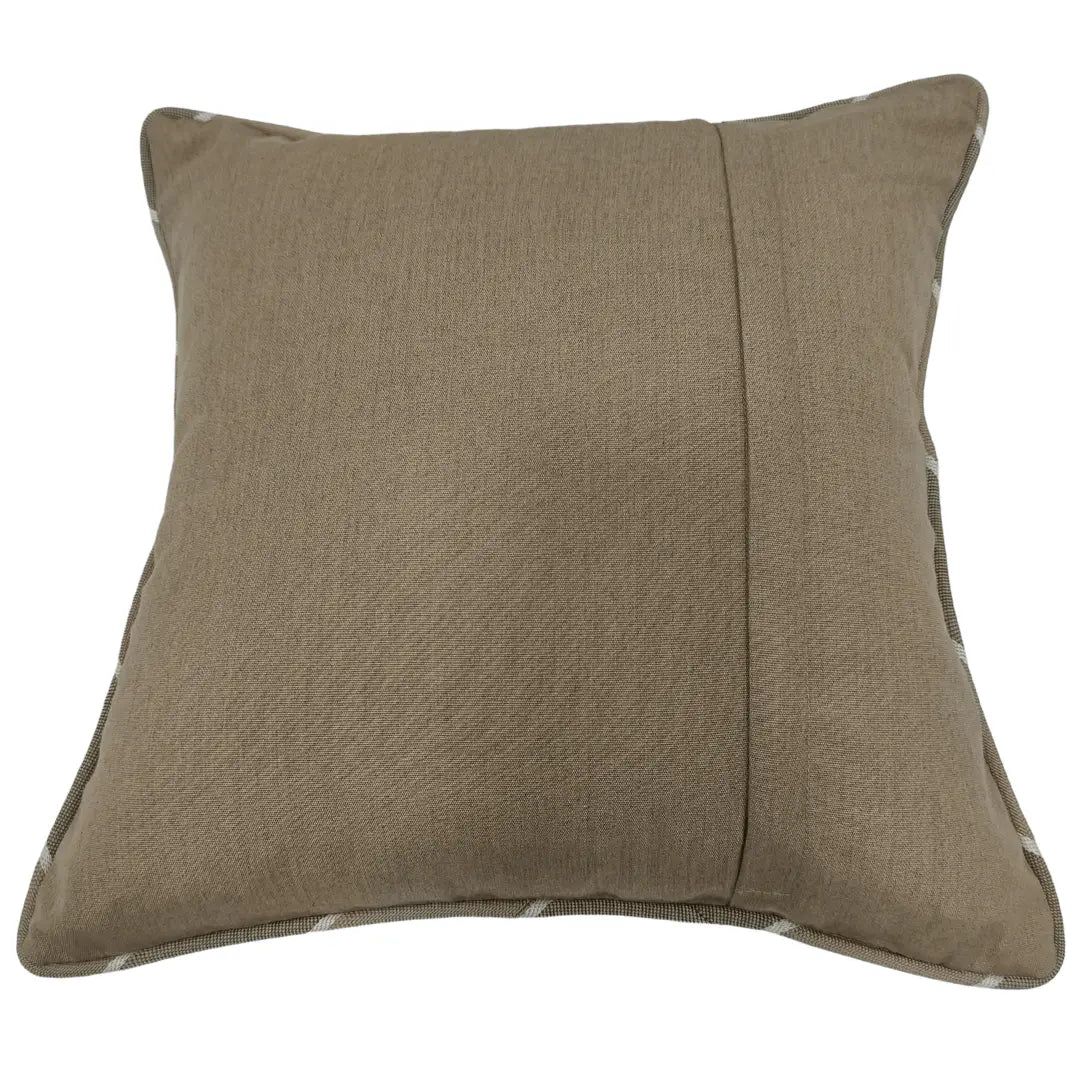 Neutral Beige Textured Pillow Covers (16x16, Set of 2) |  ZIPCushions