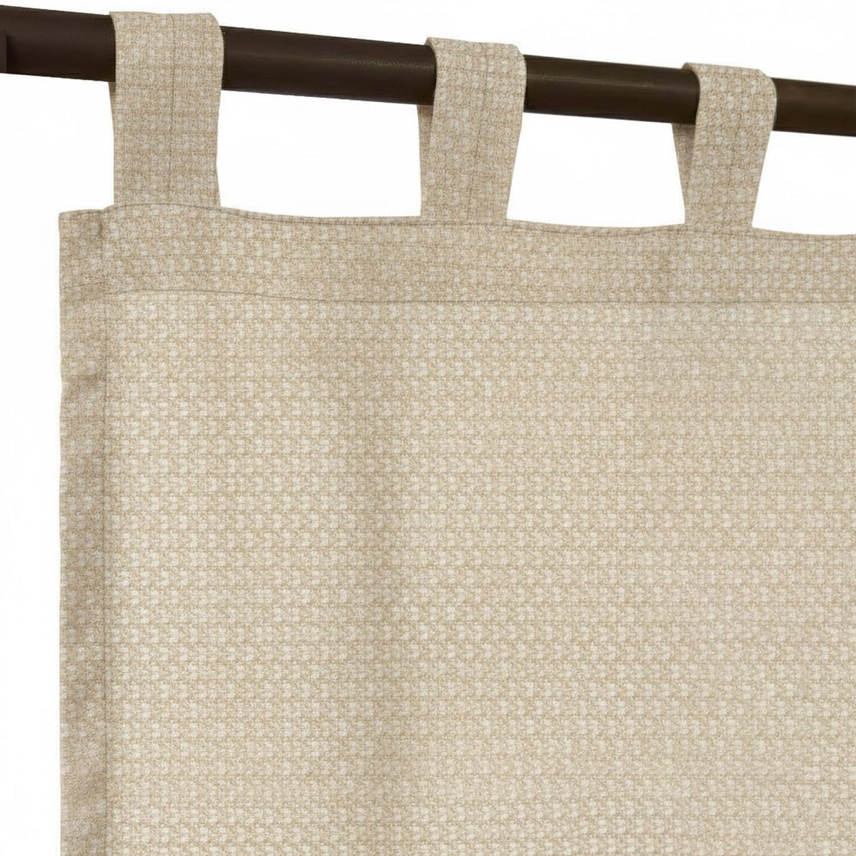 Sunbrella Lopi Antique Curtain - Image 6 | ZIPCushions - view 6