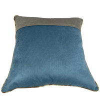 Floral & Blue Dual Tone Pillow Covers (22x22, Set of 2) |  ZIPCushions