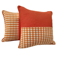Hexa Pattern Pillow Covers (18x18, Set of 2)