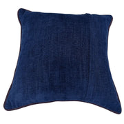 Ocean Blue Textured Weave Pillow Covers (16x16, Set of 2) | ZIPCushions