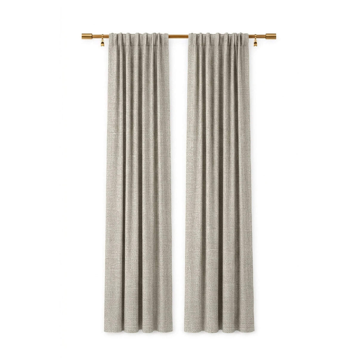 Ice Flow Heavyweight Woven Curtain