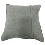Silver Satin Striped Pillow Covers (16x16, Set of 2) | ZIPCushions
