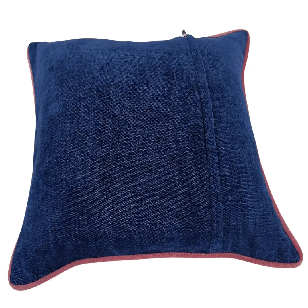 Royal Blue Pillow Covers (16x16, Set of 2) | ZIPCushions - view 3