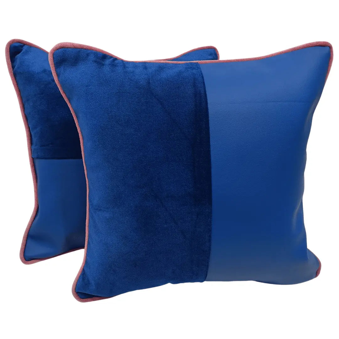 Royal Blue Pillow Covers (16x16, Set of 2) | ZIPCushions