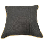 Charcoal & Midnight Velvet Pillow Covers (16x16, Set of 2) | ZIPCushions