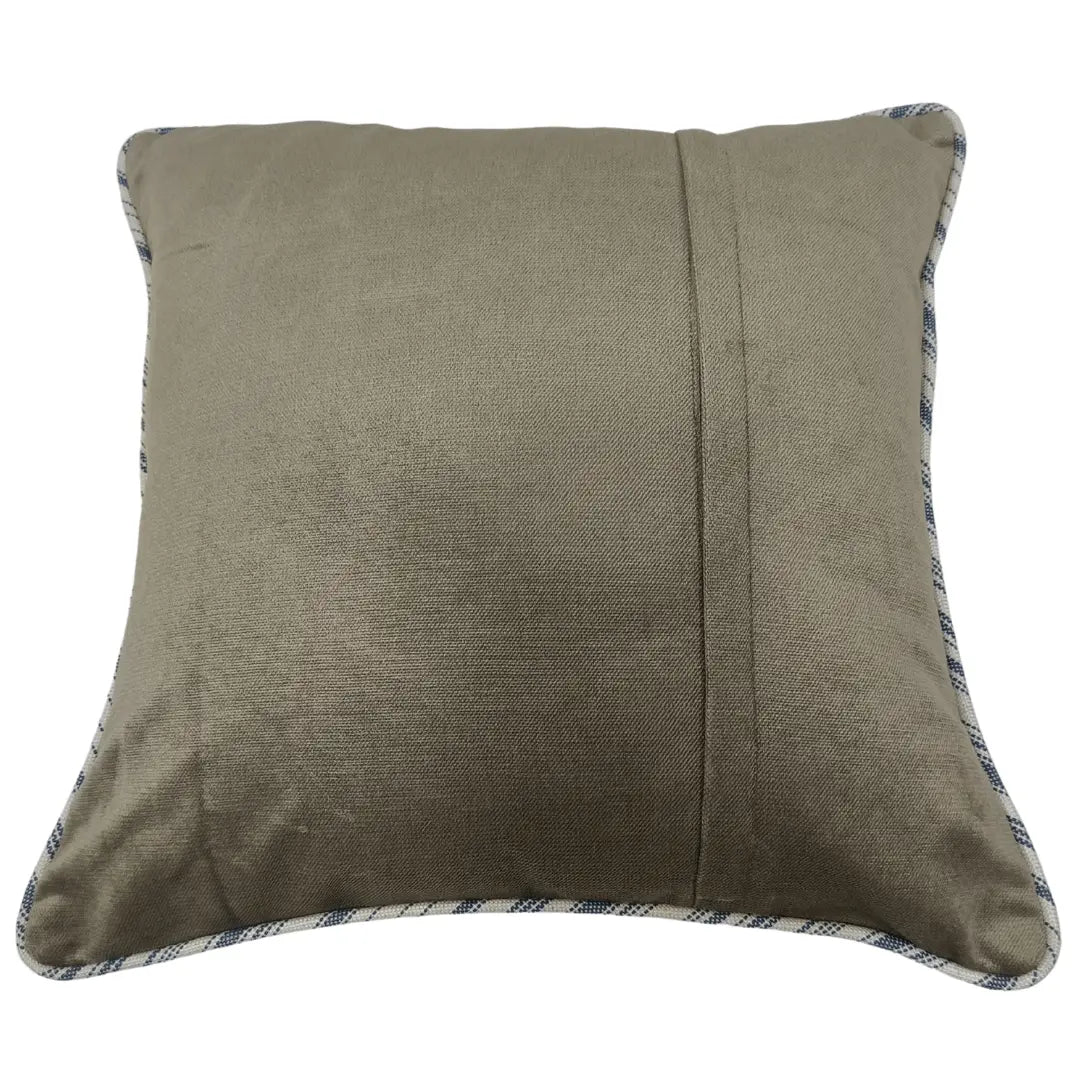 Neutral Elegance Herringbone Pillow Covers (16x16, Set of 2) | ZIPCushions - view 3