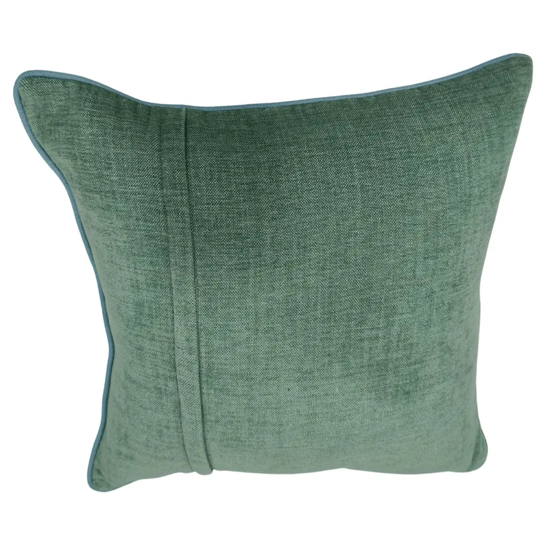 Deep Forest Green Luxe Pillow Covers (16x16, Set of 2) | ZIPCushions - view 3
