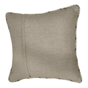 Elegant Ivory & Taupe Dual Tone Pillow Covers (16x16, Set of 2) | ZIPCushions