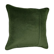 Elegant Green & Gold Abstract Decorative Pillow Covers (16x16, Set of 2) | ZIPCushions