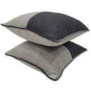 Modern Two-Tone Pillow Covers (Set of 2, 16x16) | ZIPCushions