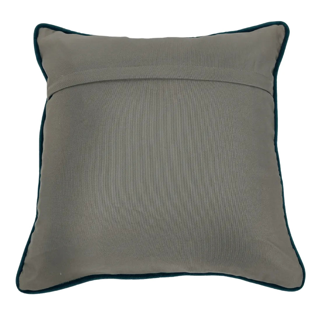 Textured Chevron & Velvet Pillow Covers (Set of 2, 16x16) | ZIPCushions - view 3