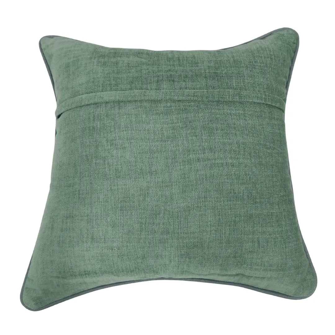 Elegant Two-Tone Textured Cushion Covers (Set of 2, 16x16) | ZIPCushions - view 3
