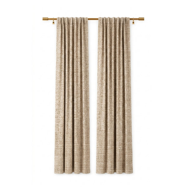 Custom Linen Woven Curtains | Heavyweight | ZIPCushions