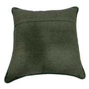 Elegant Two-Tone Green & Beige Pillow Covers (Set of 2, 16x16) | ZIPCushions