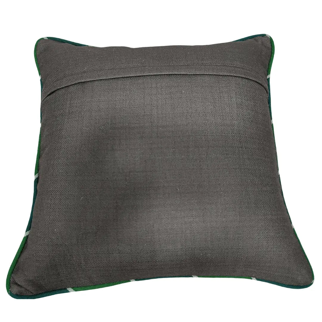 Earthy Green Patchwork Pillow Covers (Set of 2, 16x16) | ZIPCushions