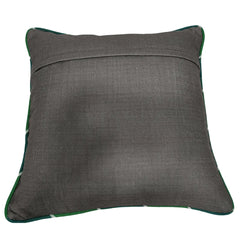 Earthy Green Patchwork Pillow Covers (Set of 2, 16x16)