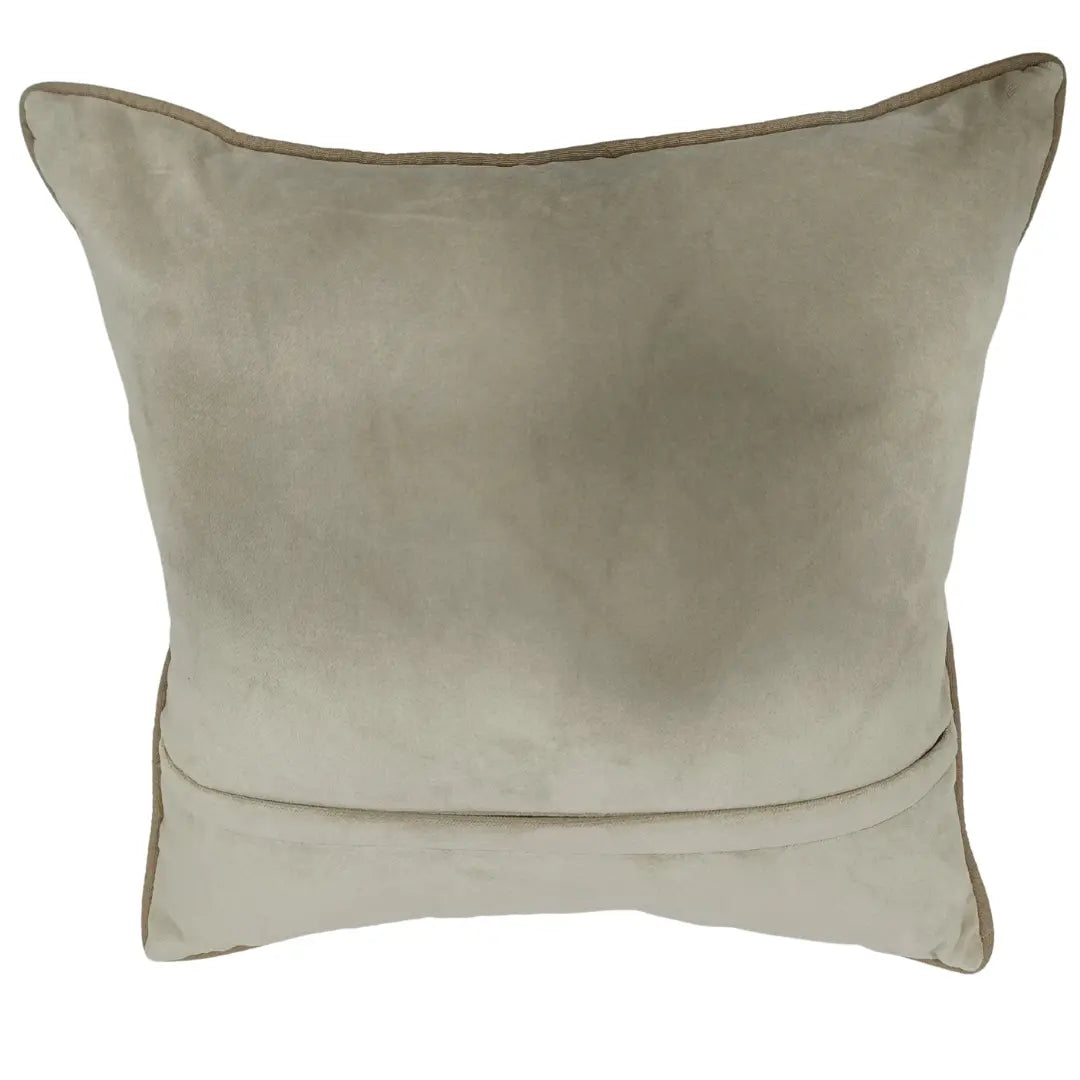 Neutral Patchwork Pillow Covers (Set of 2, 16x16) | ZIPCushions - view 3