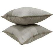 Neutral Patchwork Pillow Covers (Set of 2, 16x16) | ZIPCushions