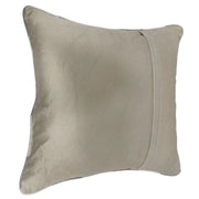 Burgundy and Grey Dual Tone Pillow Covers (16x16, Set of 2) | ZIPCushions