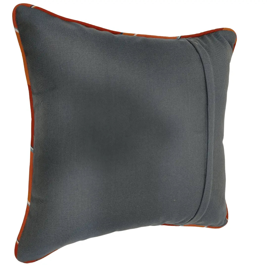 Blue & Grey Dual-Tone Pillow Covers (16x16, Set of 2) | ZIPCushions - view 3