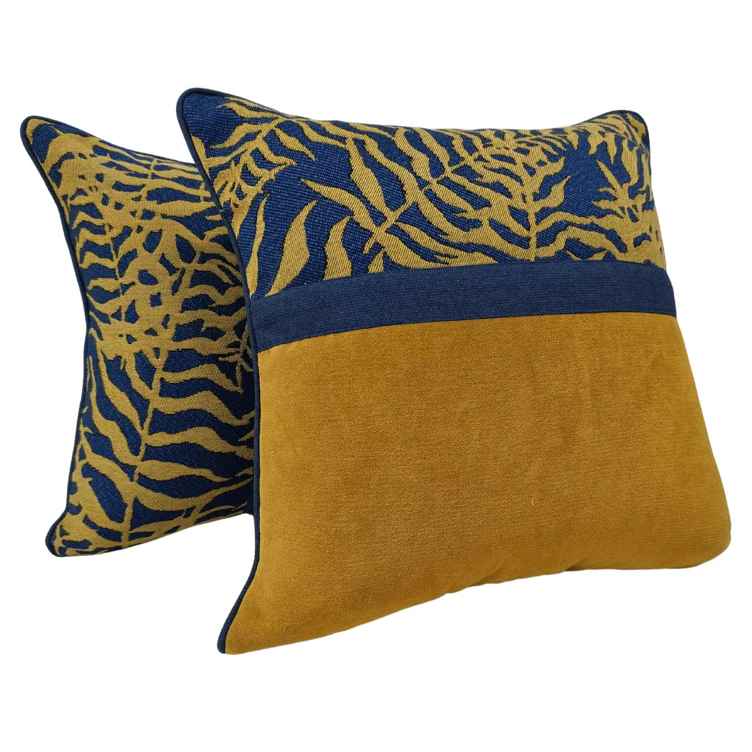 Leaf Pattern Pillow Covers (18x18, Set of 2) | ZIPCushions