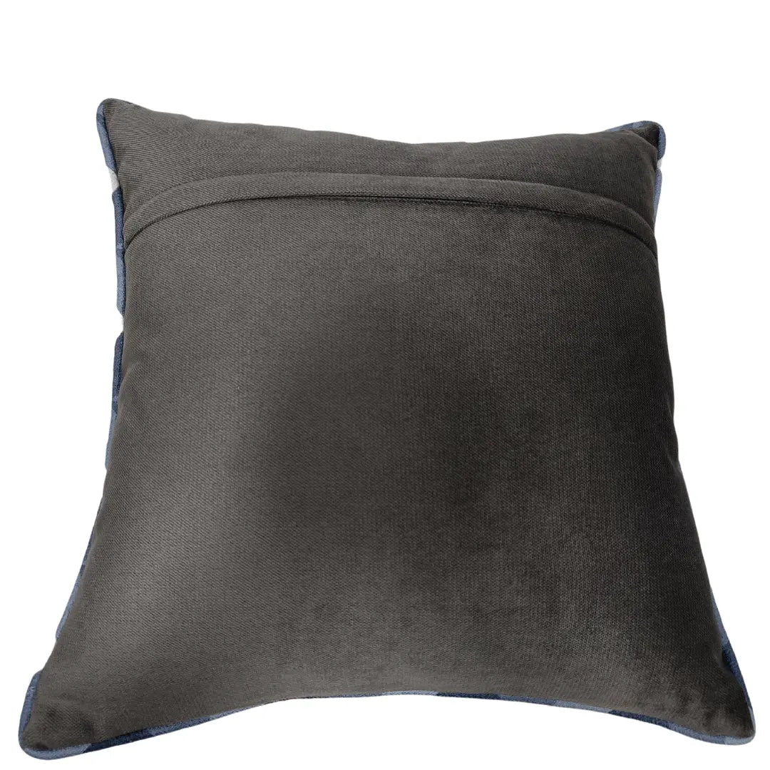 Grey & Charcoal Dual Tone Pillow Covers (16x16, Set of 2) | ZIPCushions - view 2