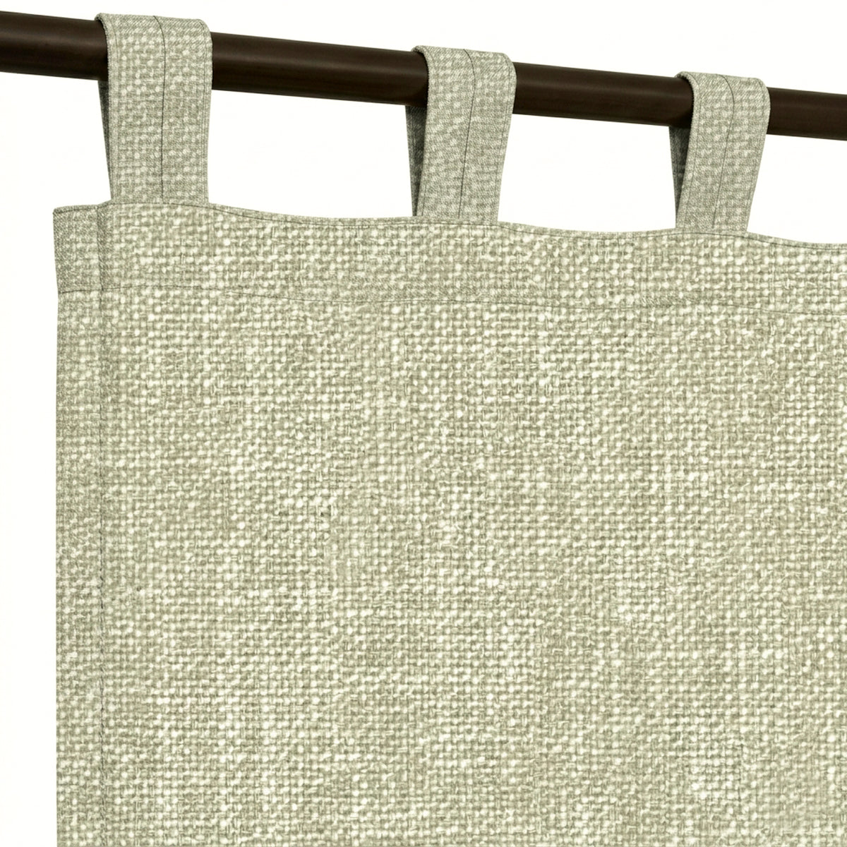Nickel Grey Heavyweight Woven Curtain - view 6