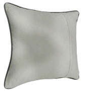 Silver Textured Pillow Covers (16x16, Set of 2) | ZIPCushions
