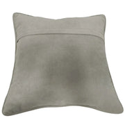 Brown Leather & Warm Taupe Pillow Covers (16x16, Set of 2) | ZIPCushions