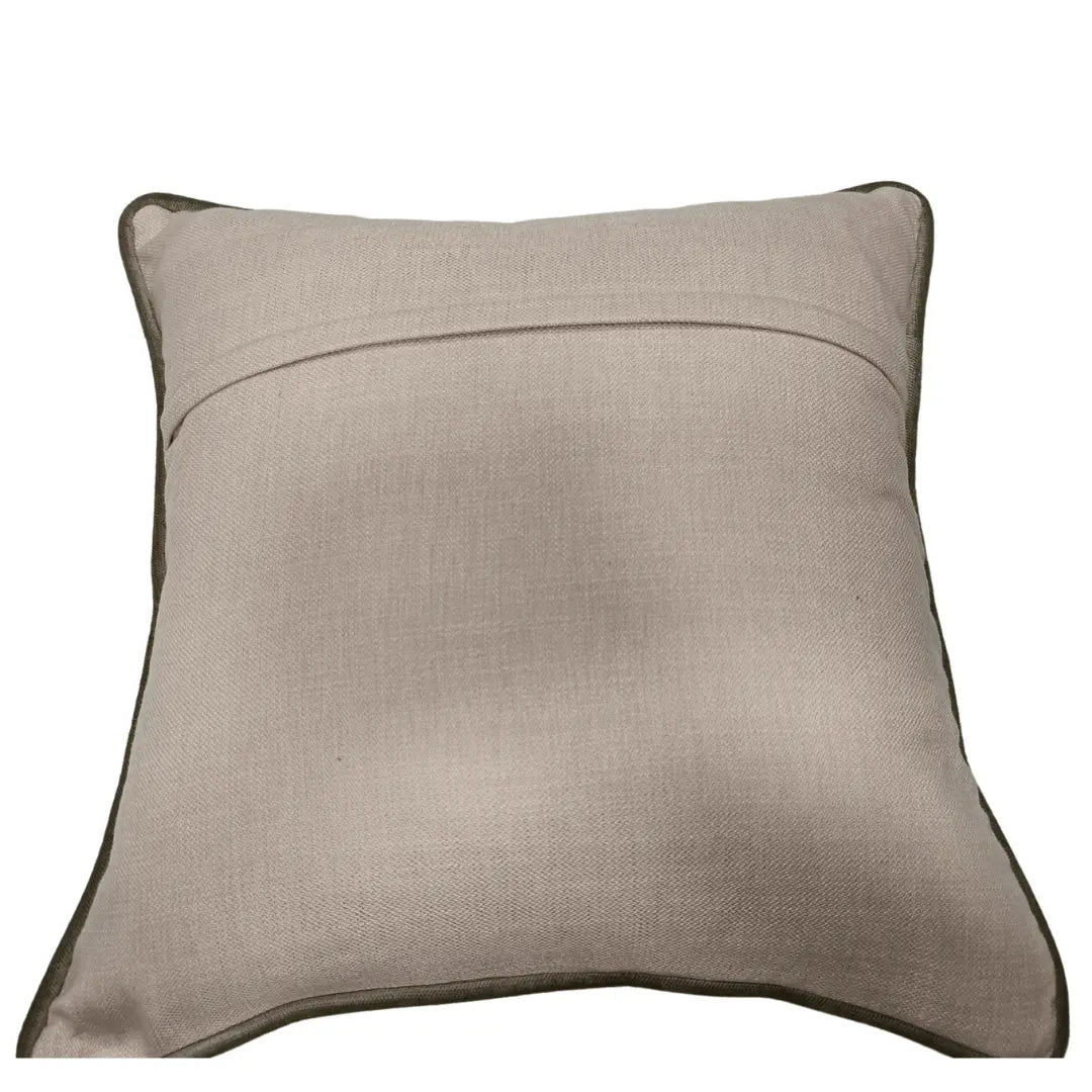 Blush & Off-White Dual Tone Pillow Covers (16x16, Set of 2) | ZIPCushions - view 3