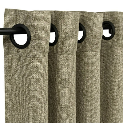 Rock Heavyweight Woven Curtain - Secondary image