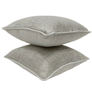 Silver Sunbrella Pillow Covers (16x16, Set of 2) | ZIPCushions