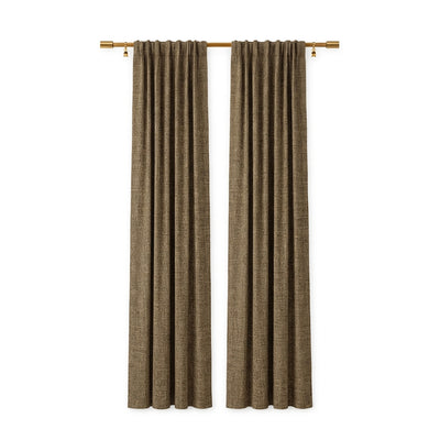 Sandstone Heavyweight Woven Curtain
