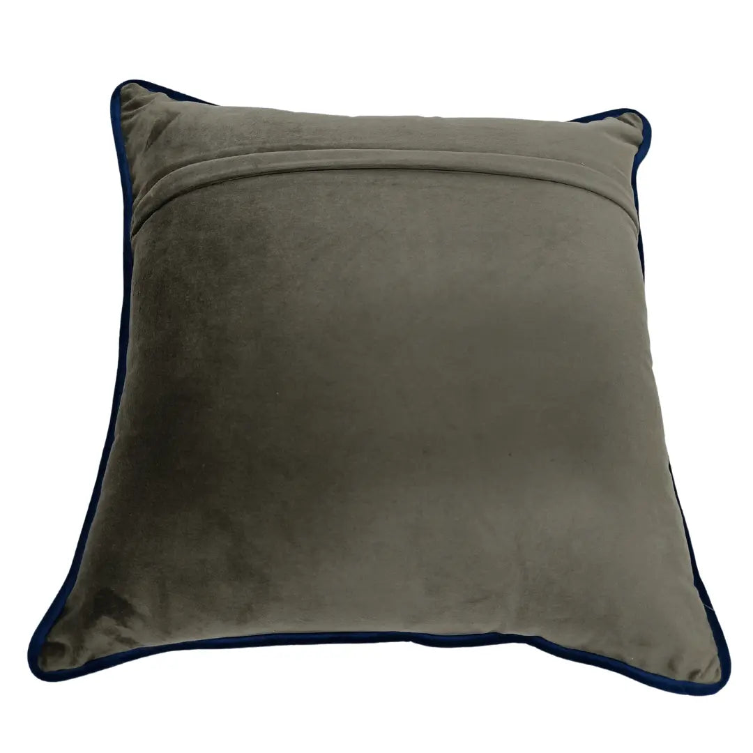 Silver & Light Grey Dual Tone Pillow Covers (16x16, Set of 2) | ZIPCushions - view 3