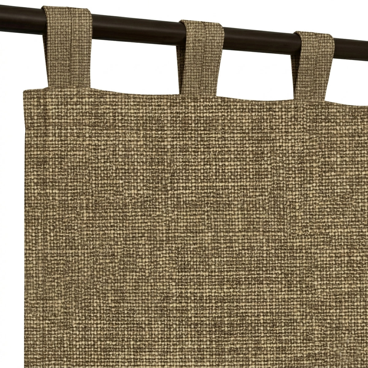 Sandstone Heavyweight Woven Curtain - view 6