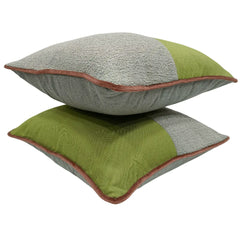 Contemporary Dual Tone Pillow Covers (16x16, Set of 2) - Hover Image
