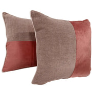 Elegant Dual Tone Pillow Covers (16x16, Set of 2) | ZIPCushions