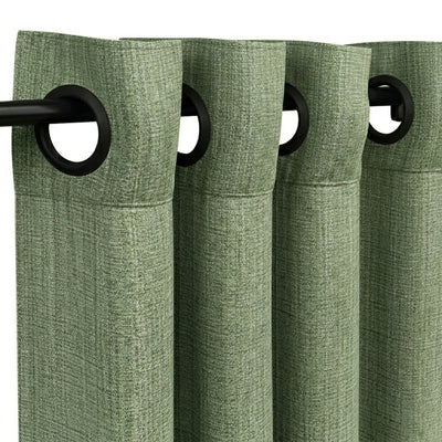 Seagrass Heavyweight Woven Curtain - Secondary image