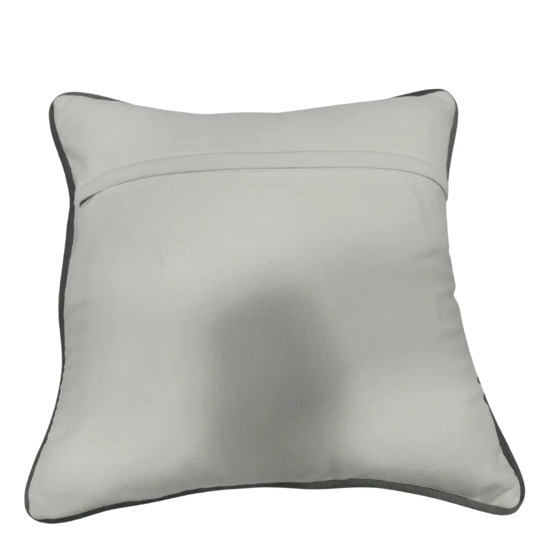 Geometric Pattern Dual Tone Pillow Covers (16x16, Set of 2) | ZIPCushions - view 3