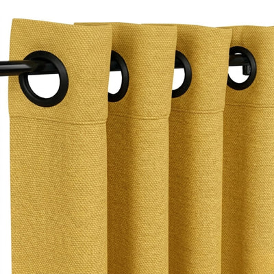 Sunbrella Mezzo Sulfur Curtain - alternate view