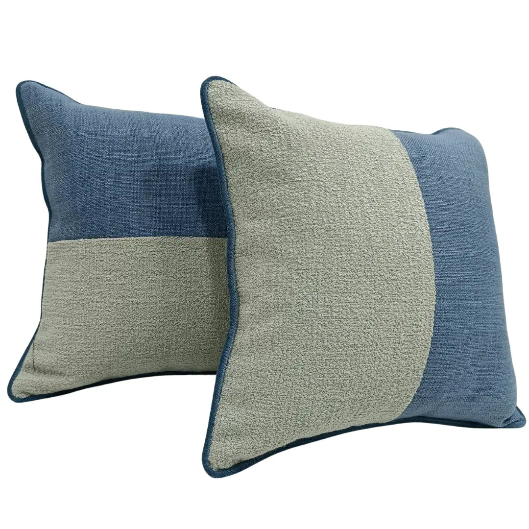 Textured Dual Tone Pillow Covers (16x16, Set of 2) | ZIPCushions