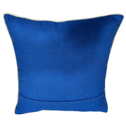 Vibrant Blue Two-Tone Pillow Covers (16x16, Set of 2) | ZIPCushions