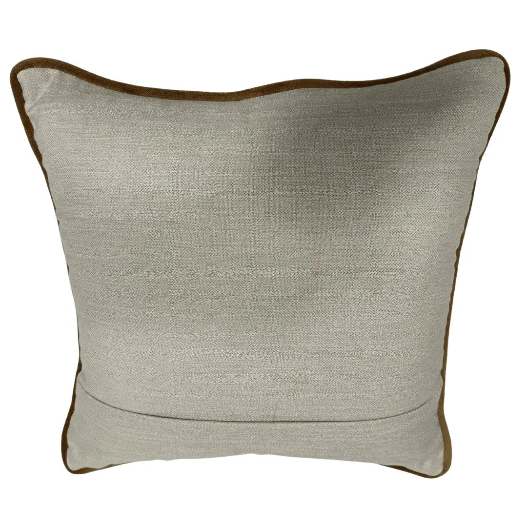 Neutral Two-Tone Pillow Covers (16x16, Set of 2) | ZIPCushions - view 3
