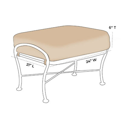 OW Lee Cambria Replacement Ottoman Cushion