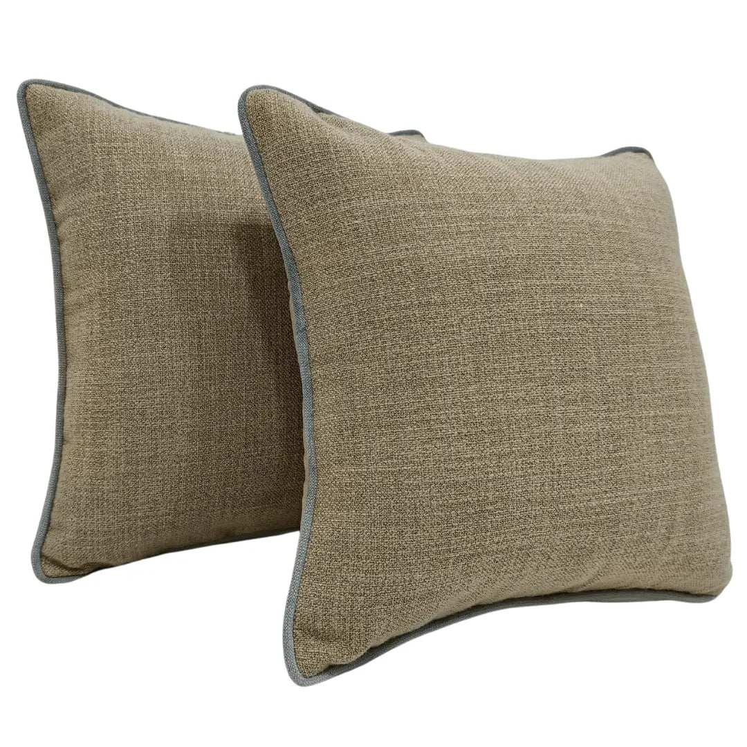 Woven Texture Pillow Covers (16x16, Set of 2) | ZIPCushions